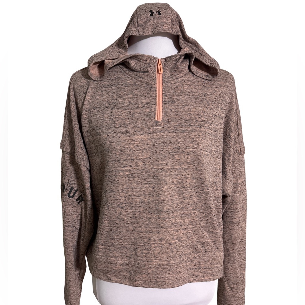 Under Armour Brown Heathered Hoodie